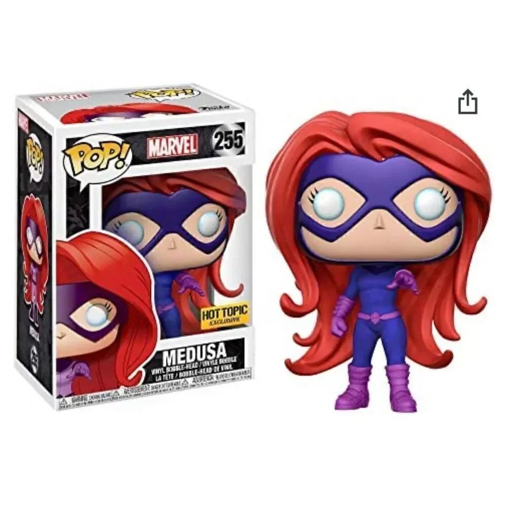 Funko Pop x Marvel 255 MEDUSA Bobble Head